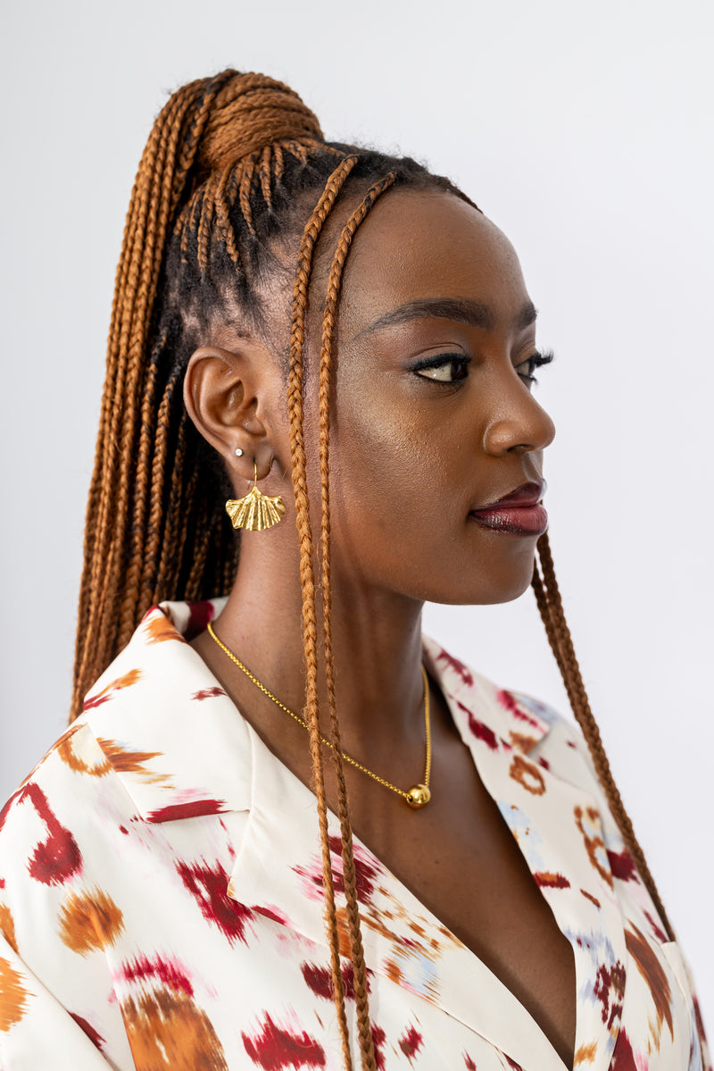 Moonlit Petals Earrings