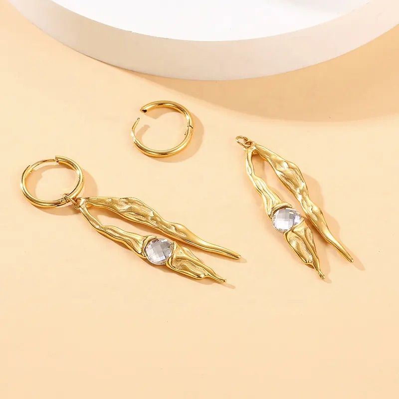 Double Wear Jewel Earrings